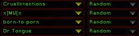All of them hack. You shoulda seen it. No, really!